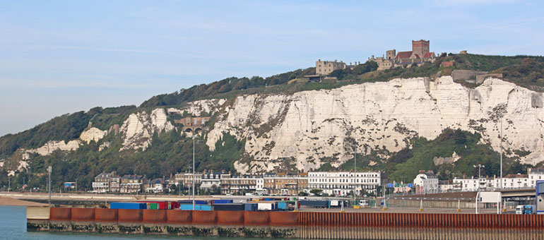 Der Hafen von Dover