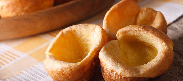 Englischer Yorkshire Pudding